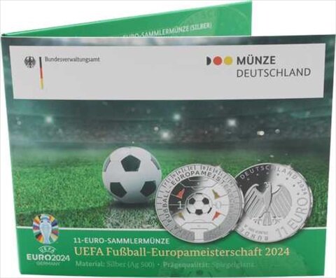 2024: Europees Kampioenschap Voetbal, Proof, in zilver Ag 500