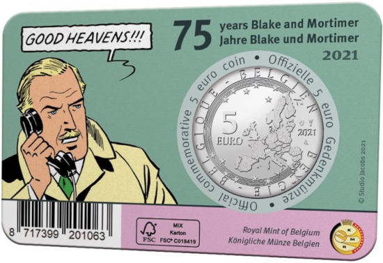 2021: 75 Jaar Blake & Mortimer