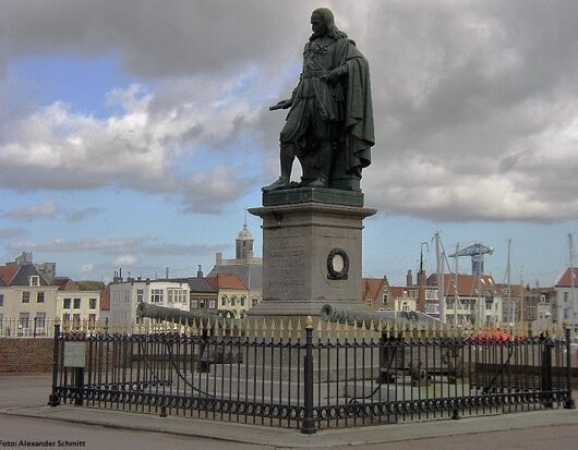 Standbeeld Michiel de Ruyter in Vlissingen