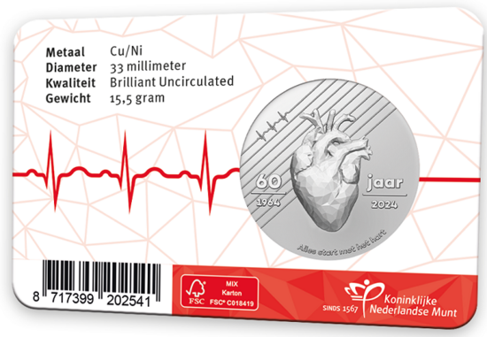 2024: 60 Jaar Hartstichting, BU in coincard