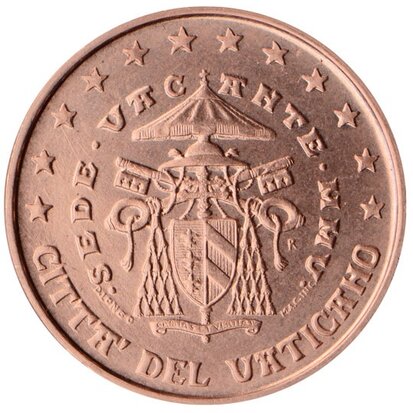 1 Cent Sede Vacante 2005