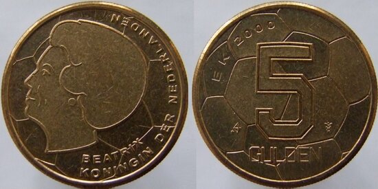 5 Gulden 2000, EK voetbal