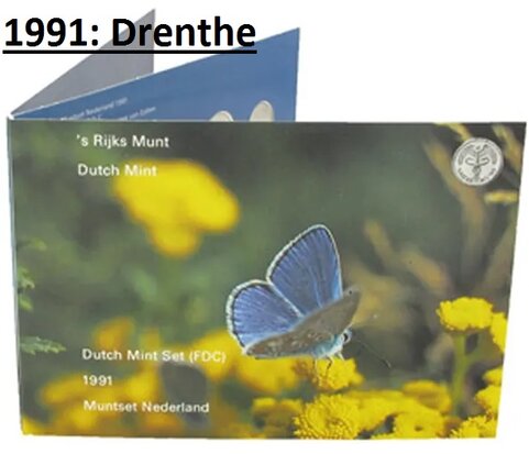 FDC-set 1991: Drenthe