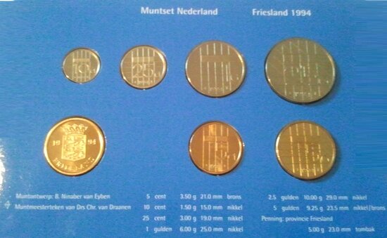 FDC-set 1994: Friesland