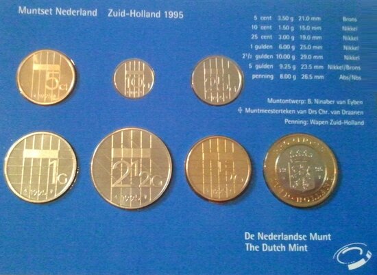 FDC-set 1995: Zuid-Holland