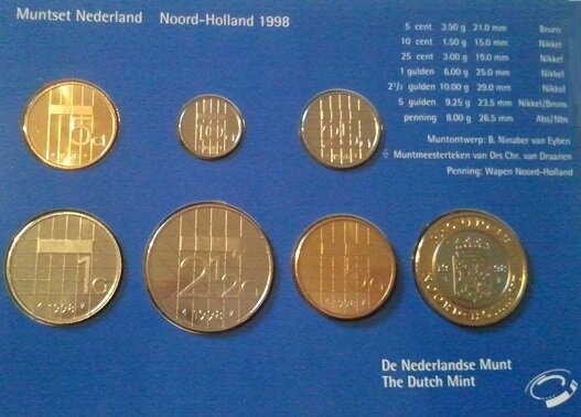 FDC-set 1998: Noor-Holland