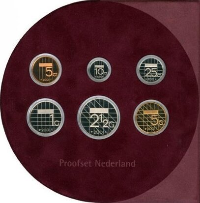 Nederland Proof-set 2001