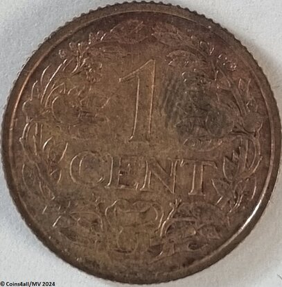 Nederland  1 Cent 1940 P.