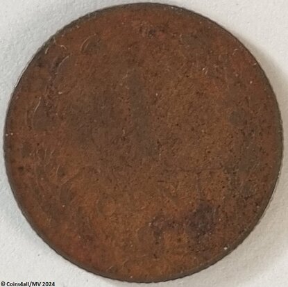 Nederland  1 Cent 1904 Fr.