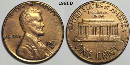 1 Cent 1961, D