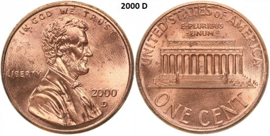 1 Cent 2000, D