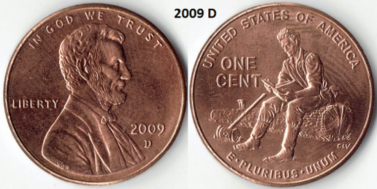 1 Cent 2009, Vormende jaren in Indiana, D