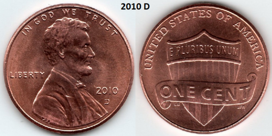 1 Cent 2010, D