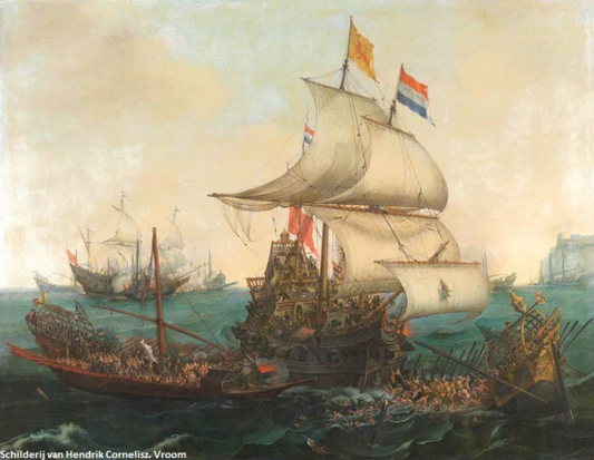 Schilderij van Hendrik Corneliszoon Vroom