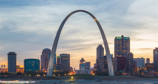 Jefferson National Expansion Memorial Gateway Arch