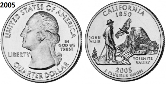 25 Cent 2005, California 'The Golden State', UNC