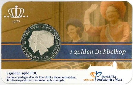 2013: Dubbelportret Gulden 1980