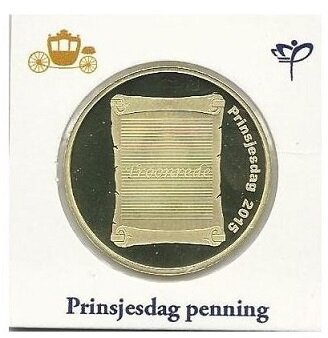 2015: Prinsjesdag penning