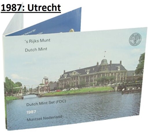 FDC-set 1987: Utrecht