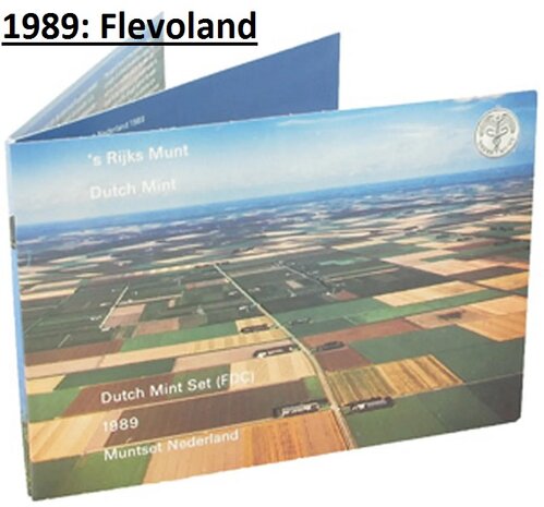 FDC-set 1989: Flevoland