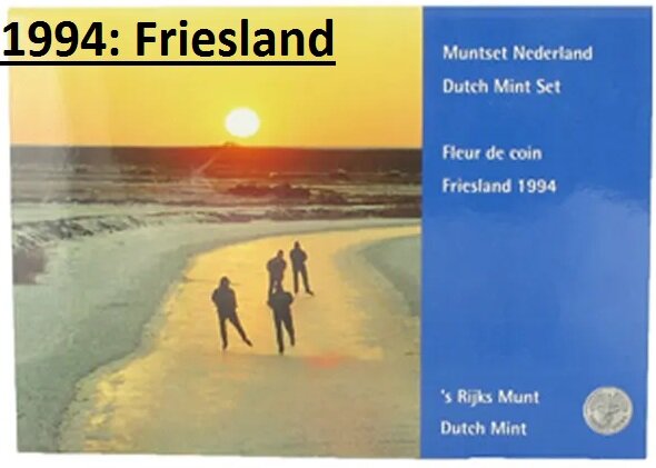 FDC-set 1994: Friesland