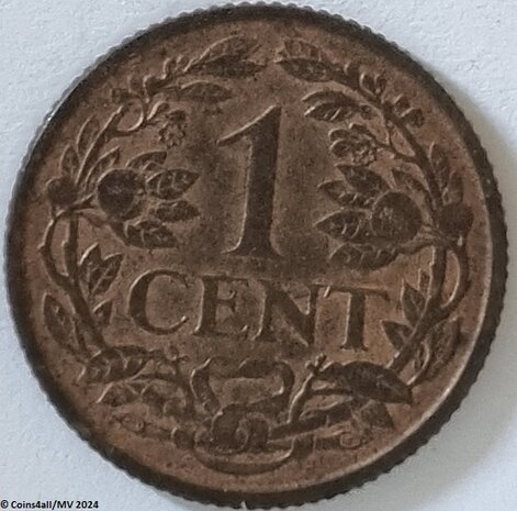 Nederland  1 Cent 1941 P.