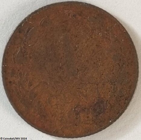 Nederland  1 Cent 1904 Fr.