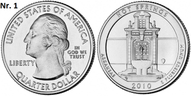 25 Cent 2010, Hot Springs National Park Arkansas