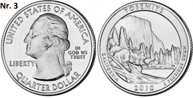 25 Cent 2010, Yosemite National Park California