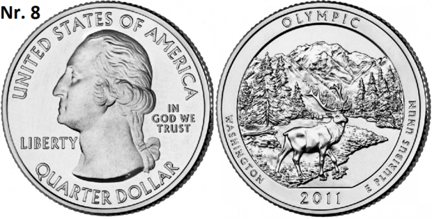 25 Cent 2011, Olympic National Park, Washington