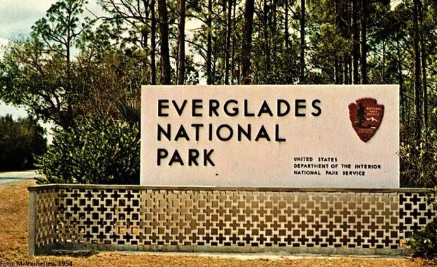 Everglades National Park, Florida, eigen foto uit 1994