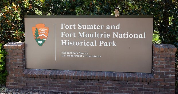 Fort Moultrie en Fort Sumter National Monument, South Carolina