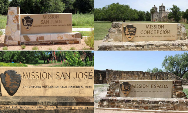 San Antoino Missions National Historical Park, Texas