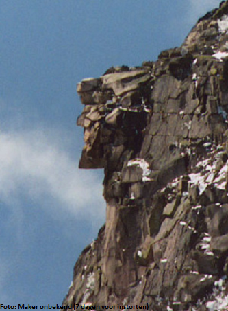 Old man of the Mountain, ineen gestort 3 mei 2003