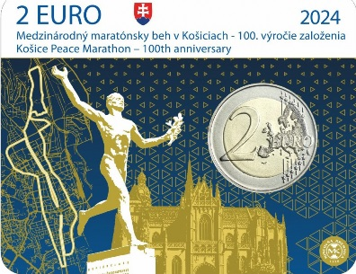 2025: 100 jaar Internationale Marathon in Košice, in coincard