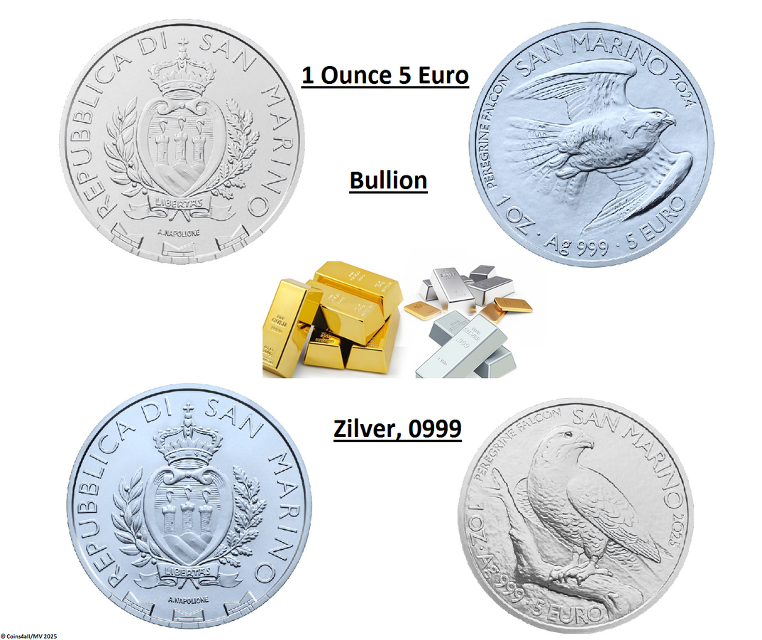 Proof:-5-euro-Bullion-zilveren-munten