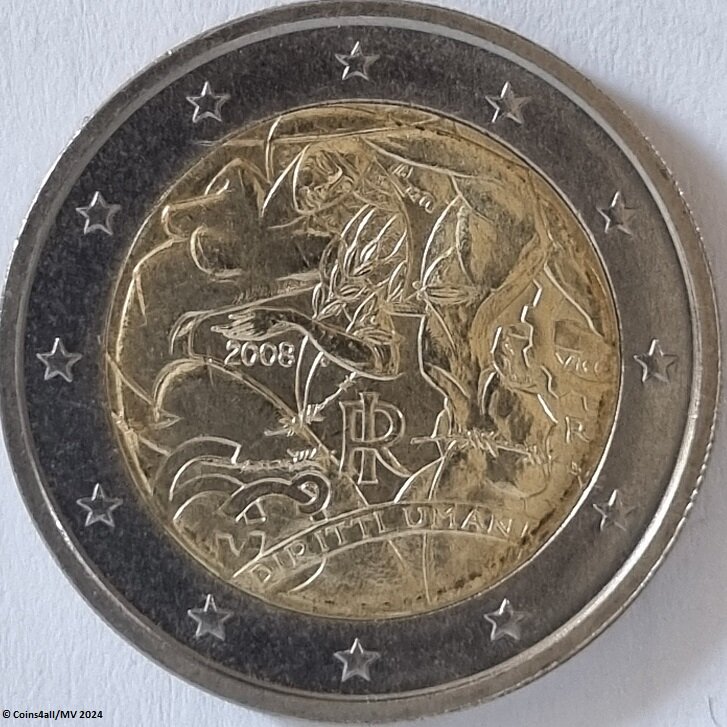 Italië 2 Euro 2008 