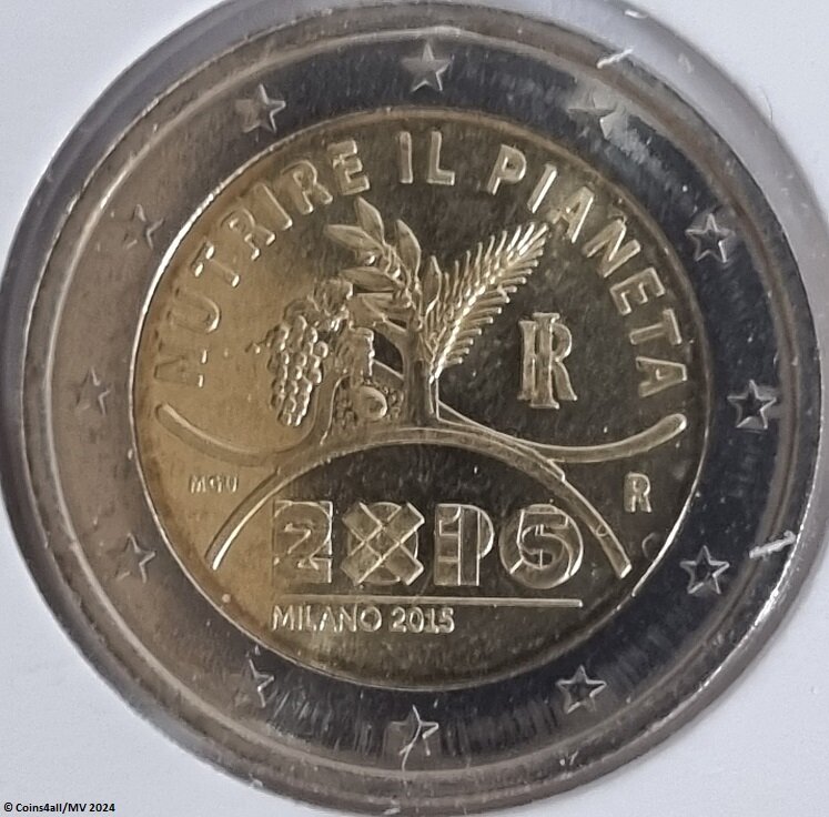 Italië 2 Euro 2015 