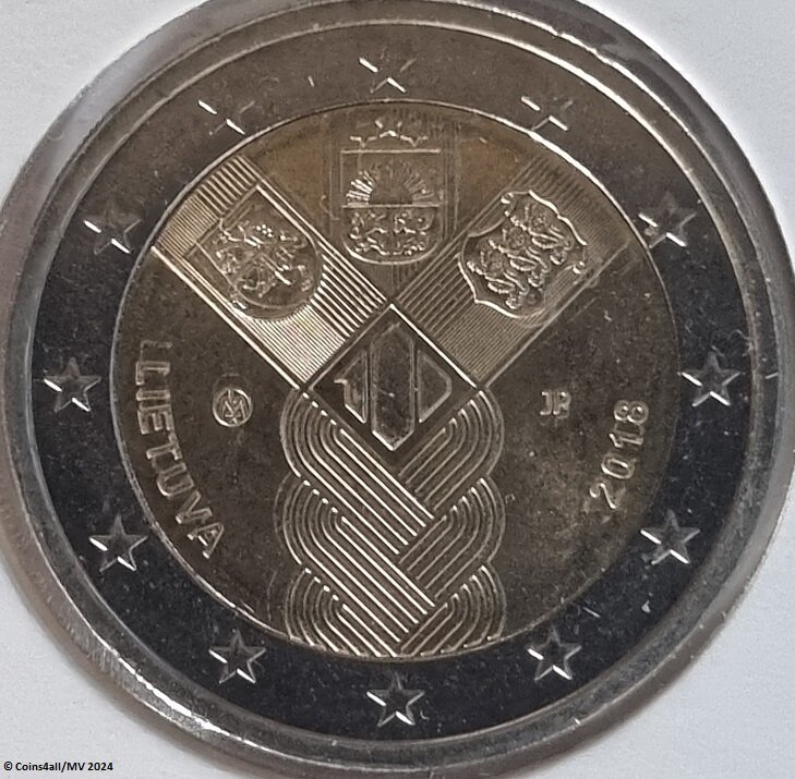 Litouwen 2 euro 2018 