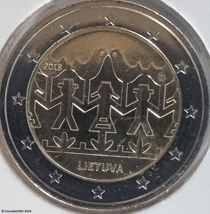 Litouwen 2 euro 2018 