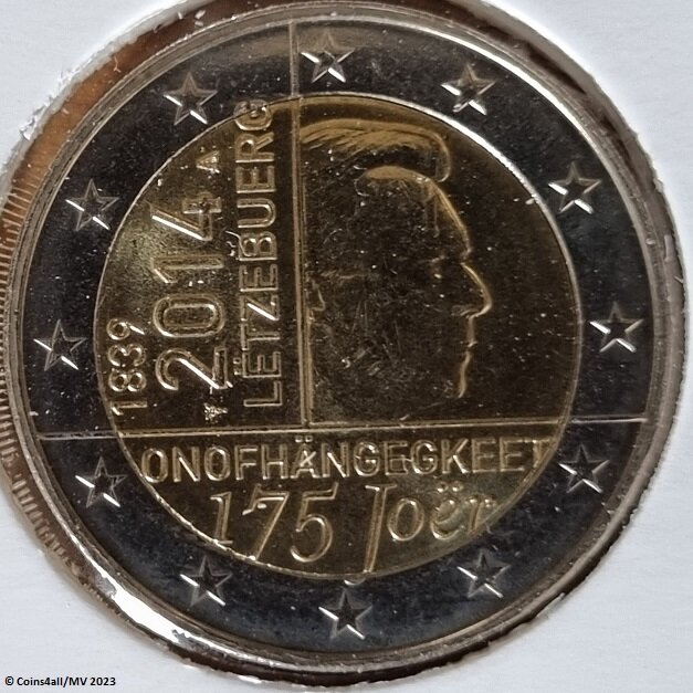 Luxemburg 2 Euro 2014 