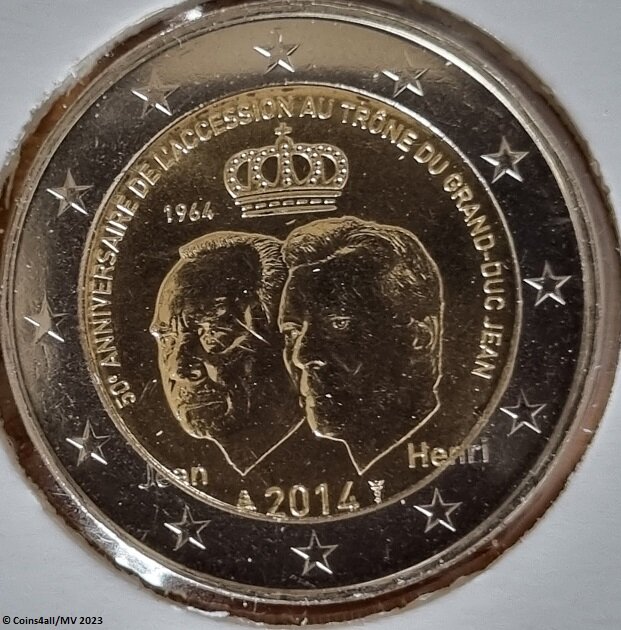 Luxemburg 2 Euro 2014 