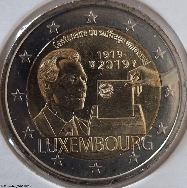 Luxemburg 2 Euro 2019 