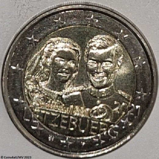 Luxemburg 2 Euro 2021 