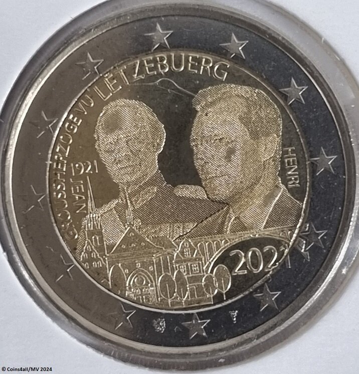 Luxemburg 2 Euro 2021 