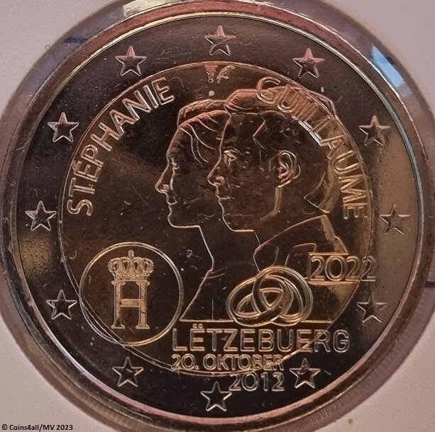 Luxemburg 2 Euro 2022 