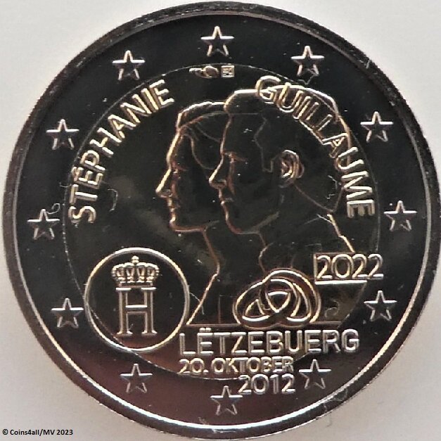 Luxemburg 2 Euro 2022 