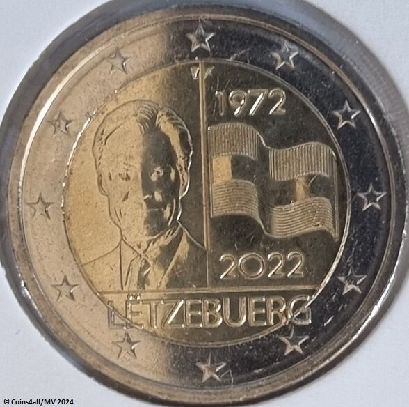 Luxemburg 2 Euro 2022 