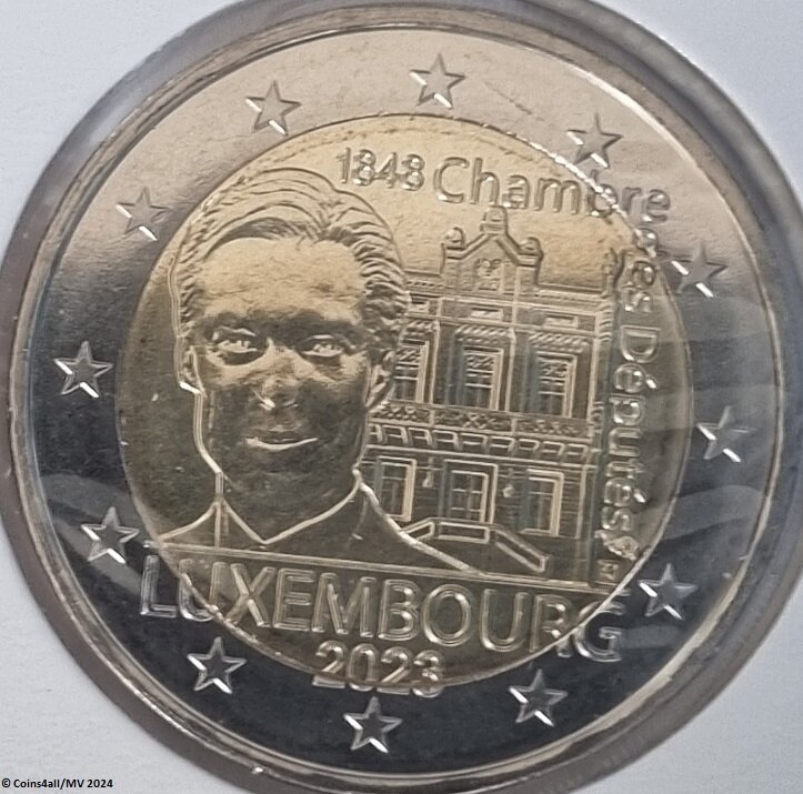 Luxemburg 2 Euro 2023 