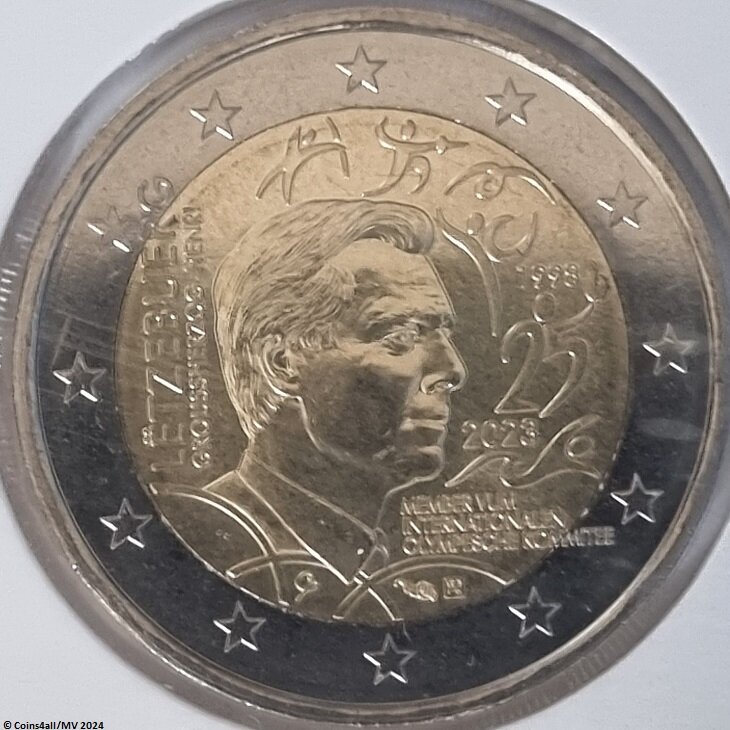 Luxemburg 2 Euro 2023 